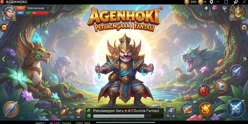 Tampilan gameplay AGENHOKI yang mendebarkan dan penuh petualangan.