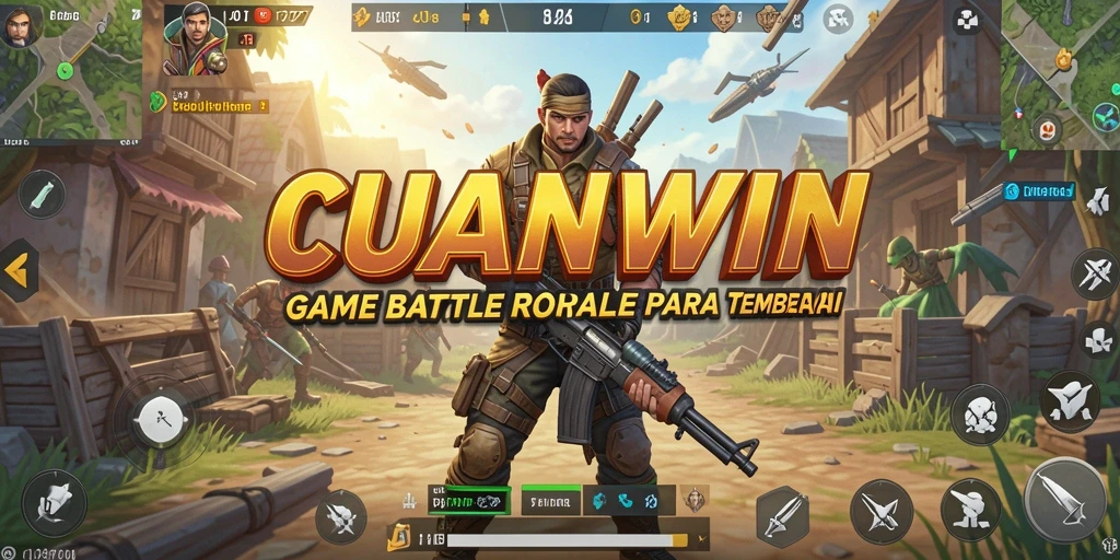 Tampilan gameplay seru di CUANWIN yang menampilkan pertempuran intens.