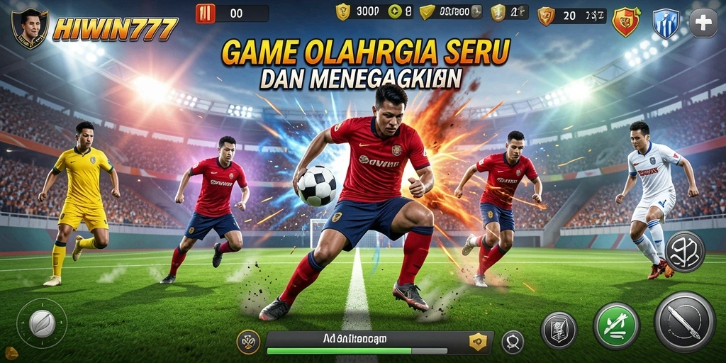 Tampilan gameplay HIWIN777 yang menampilkan aksi mendebarkan dalam olahraga.