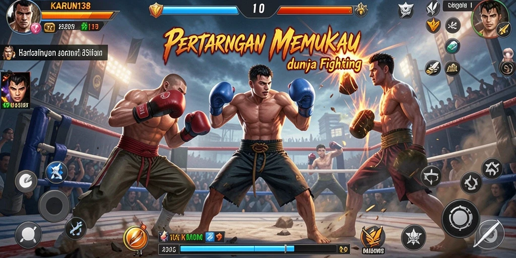 Gameplay seru dan menegangkan dengan pertarungan epik di KARUN138.