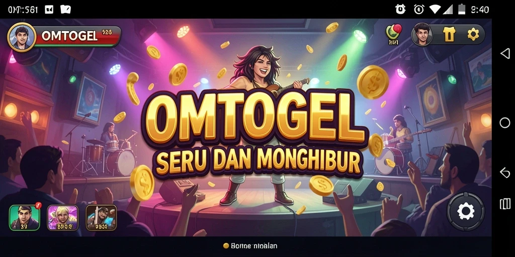 Gambar menunjukkan gameplay interaktif dari OMTOGEL yang menyenangkan.