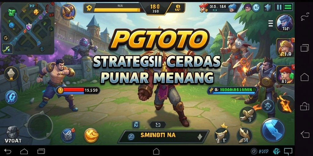 Tangkapan layar utama PGTOTO menampilkan pejuang dalam pertempuran strategis.