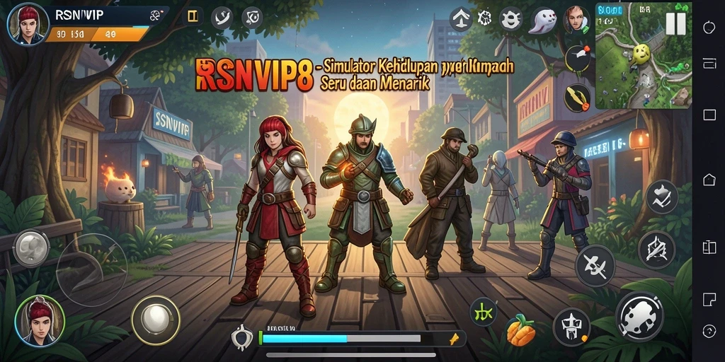 Tampilan visual menarik dari gameplay RSNVIP8 yang penuh aksi.