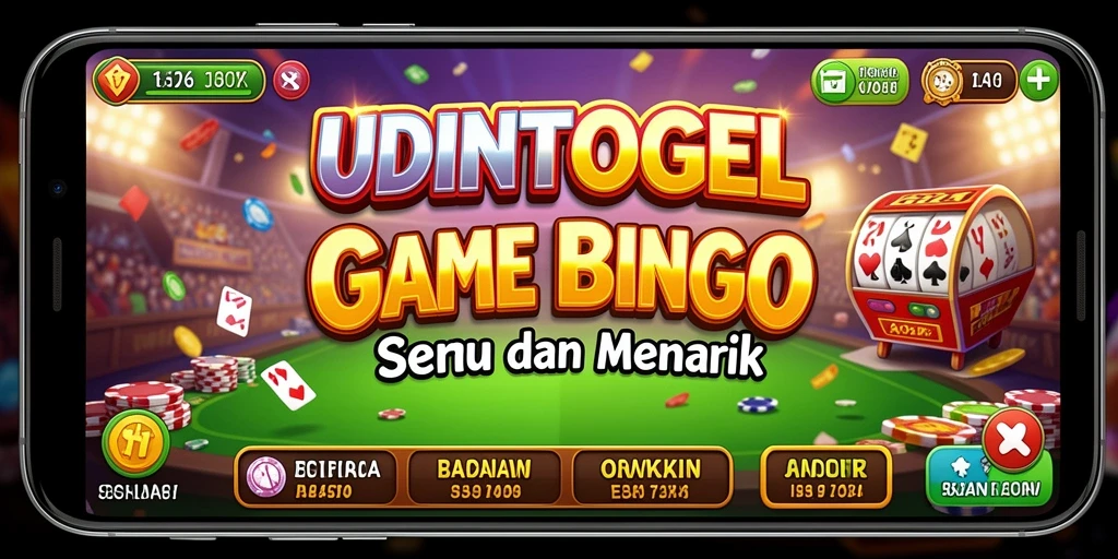 Tampilan gameplay UDINTOGEL yang seru dan menegangkan.